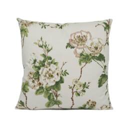 Schumacher - Betty Chintz Quiet Pink Lush Floral Cushion Cover Handmade Throw Pillow Designer Home D??cor - thumbnail 3