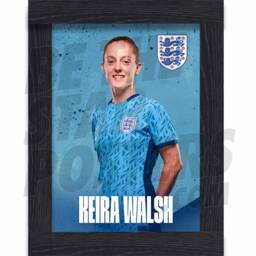 Lionesses Walsh 23/24 Away Headshot Poster - Officially Licensed Product A4/A3 Framed Options - thumbnail 2
