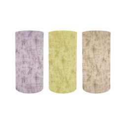 Granite Limeade, Heliotrope Or Marzipan Drum Lampshade, Tall Cylindrical Design, 6x10 Inch