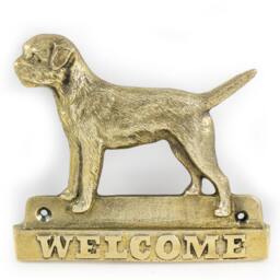 Border Terrier, Dog Welcome, Hanging Decoration, Limited Edition, Artdog - thumbnail 2