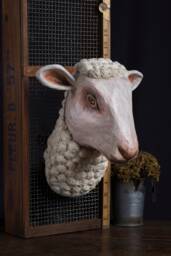 Pre-Order Sheep Paper Mache - thumbnail 1