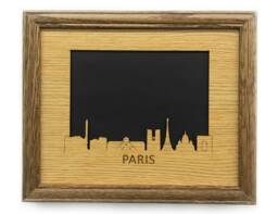 Paris Skyline Picture Frame - 8x10 Holds 5x7 Photo
