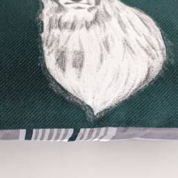 Cushion Cover in Green Stag & Tartan 16 - thumbnail 3