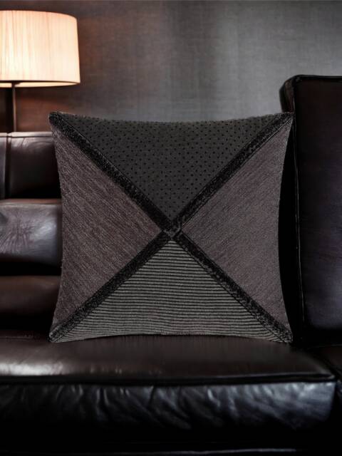 Gray Geometrical Design Decorative Pillow Cover, Cushion, Throw Pillow, Home Decor, Living Room, Gifts For Her - image 1