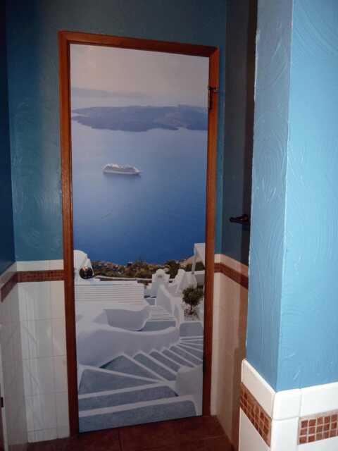 Door Wall Sticker Sea Views/View Vinyl Decal Mural Wallpaper/ Peel & Stick Decal/ Wraps - image 1