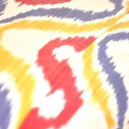 Handloom Ikat Pillow Cover, Silk Cotton Cushion, 20x20 - thumbnail 4