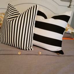 stripes.striped Pillows.slipcovers.farmhouse Decor.farmhouse Accent Pillows.throw Pilllows.toss Pillows.home Decor Pillows.modern Farmhouse - thumbnail 2