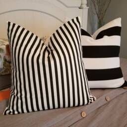 stripes.striped Pillows.slipcovers.farmhouse Decor.farmhouse Accent Pillows.throw Pilllows.toss Pillows.home Decor Pillows.modern Farmhouse - thumbnail 4