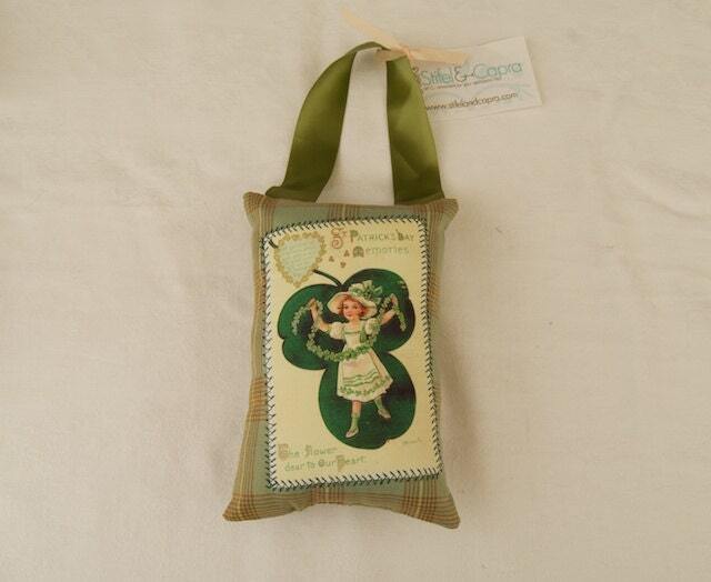 Handcrafted Door Hanger With Irish Theme By Theresa Wells Stifel - image 1