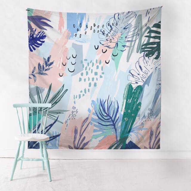 Pastel Art - Wall Tapestry Tapestry Exotic Hangings Wanderlust Bohemian Home Decor Dorm T#11 - image 1