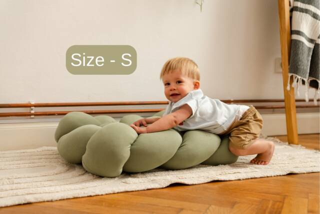 Giant Floor Pillow For Kids Lagre Seating Montessori Furniture Large Knot - image 1