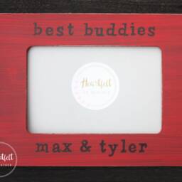 Best Buddies Baby Boy Picture Frame Personalized New Gift - thumbnail 2