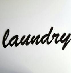 Laundry Metal Wall Home Decor. Great Housewarming, Birthday Or Christmas Gift - thumbnail 1