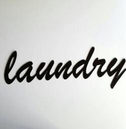 Laundry Metal Wall Home Decor. Great Housewarming, Birthday Or Christmas Gift - thumbnail 2