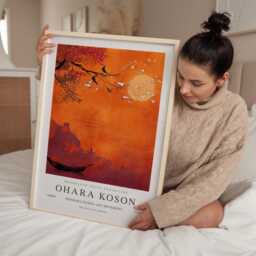 Ohara Koson, Koson Poster, Print, Japanese Wall Art, Japandi, Japandi Art - thumbnail 2