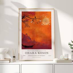 Ohara Koson, Koson Poster, Print, Japanese Wall Art, Japandi, Japandi Art - thumbnail 1