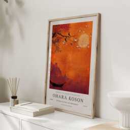 Ohara Koson, Koson Poster, Print, Japanese Wall Art, Japandi, Japandi Art - thumbnail 3