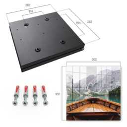 Mountain Lake Key Cabinet For Home, Turquoise Box Wall, Photographic Landscapes, Nature Lovers - thumbnail 4