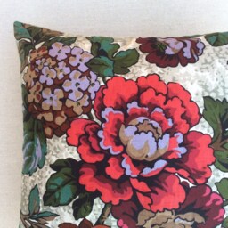Liberty Of London Vintage Fabric Cushion - thumbnail 3