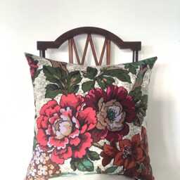 Liberty Of London Vintage Fabric Cushion - thumbnail 1