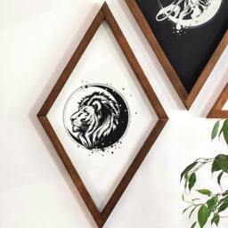 Astrological Wooden Wall Art - Custom-Made Zodiac Decor For Bedrooms & Living Rooms - thumbnail 3