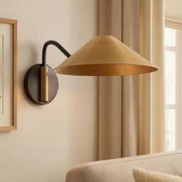 Mid Century Modern Diabolo Wall Sconce Italian Brass Swing Arm Lamp 1950S Vintage Style Ustinov Light - Industrial Handmade - thumbnail 3