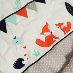 Fuchs & Co. Children's Bed Linen 100x135 With Name - thumbnail 2