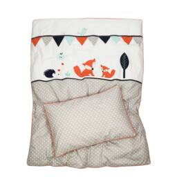 Fuchs & Co. Children's Bed Linen 100x135 With Name - thumbnail 1