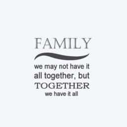 Family Have It All Together Interior Vinyl Wall Decal - thumbnail 2