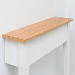 800mm Tall Modern Radiator Cover, Console Table, Hallway Table - thumbnail 3