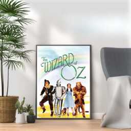 Wizard Of Oz Movie Poster Vintage Film Art Print - thumbnail 1