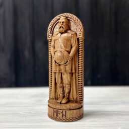 Mani, Norse Pagan God Statue, For Asatru Altar Kit & Heathen Ritual - thumbnail 3