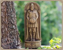 Mani, Norse Pagan God Statue, For Asatru Altar Kit & Heathen Ritual - thumbnail 1