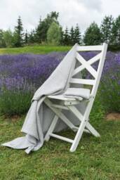 Handmade Waffle Linen Bath Towel Extra Large, Soft Cotton Blend - thumbnail 1