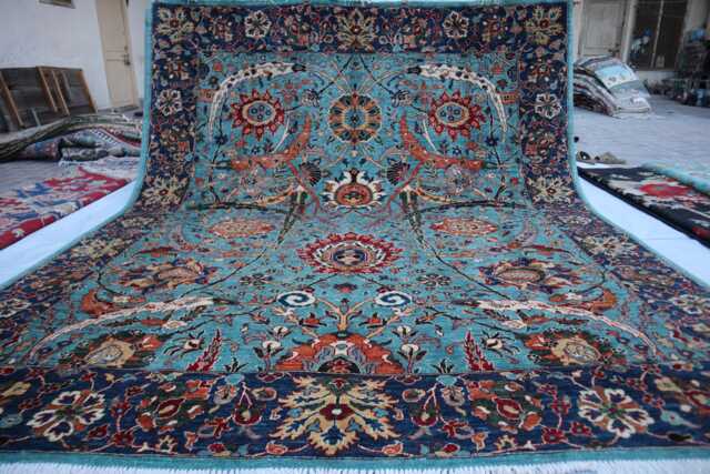 8'5x10'4 Ft Farmhouse Luxury Rug - Handmade Medallion Wool Afghan New Mamluk Design Area Rug, Bedroom Livingroom Office D??cor - image 1