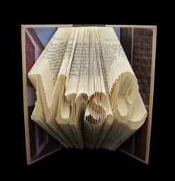 Mrs.q - 4 Letter Words Teacher Professor Neighbor Friend Folded-Book Art Book Sculpture Unique Personalized Gift Custom - thumbnail 1