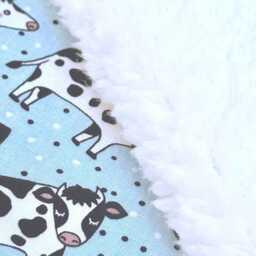 Cow Blanket Baby Blanket, Gift - thumbnail 3