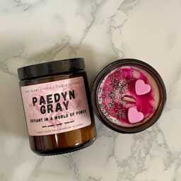 Paedyn Gray Candle - Powerless Fantasy Romance Bookish Gift - thumbnail 2