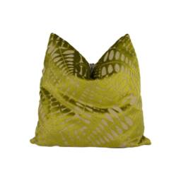 Harlequin - Arcadia Velvet Moss & Neutral Designer Art Deco Cut Cushion Cover Throw Pillow Home Decor - thumbnail 2