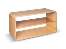 Wooden Bedside Table Nightstand Cabinet Shelf Bookshelf Sideboard 80x40x30 cm Scleica Modular System Japandi Mid Century Free Shipping - thumbnail 1