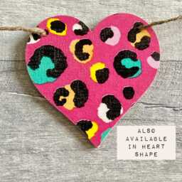 Leopard Print Garland, Pink Animal Bunting, Jungle Wall Decoration, Safari Gifts For Christmas - thumbnail 3