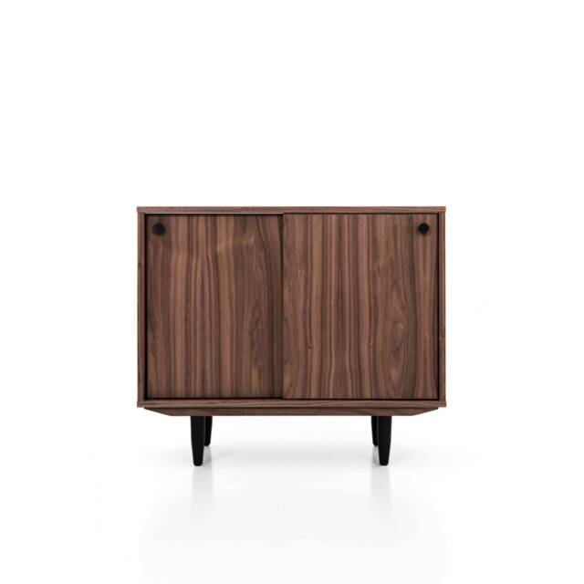 Mid-Century Sideboard, Dresser, Commode, Credenza Made Of Walnut Vaneer - Livlo O-P01 - image 1