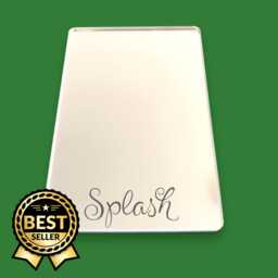 Rounded Corner Acrylic Mirror Custom Colors & Shapes - thumbnail 1