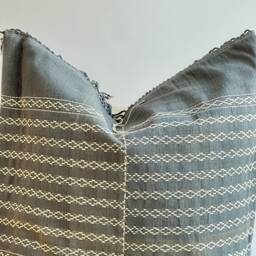 Hand Woven Natural Fiber Pillow Cover - thumbnail 2