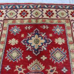 2'8x4'0 Ft Afghan Beautiful Rug, Hand Knotted Luxury Area Rug - Brand New Medallion Kazak Turkish Geometric Livingroom - thumbnail 3