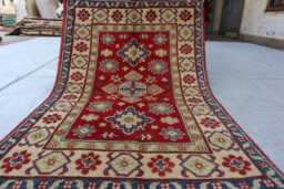 2'8x4'0 Ft Afghan Beautiful Rug, Hand Knotted Luxury Area Rug - Brand New Medallion Kazak Turkish Geometric Livingroom