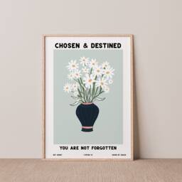 Encouraging Bible Print, Modern Christian Art Wall Art, Scripture Prints, Gifts For Women, Home Decor - thumbnail 1