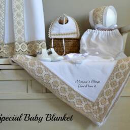 Blanket Special Knitted Blanket. Custom Blankets. Create Your Own Design. Baby Blanket. Day O Daily Use. Baptism, Showers - thumbnail 2