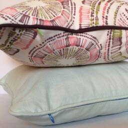 Bachelorette Party Pillow, Ladys Dorm Pilow, Welted Cushion, Room Throw, Mothers Comfort Girls Room Sham, Pillow With Piping - thumbnail 2