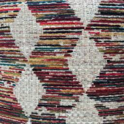 Multicolor Woven Throw Pillow, Boho Accent, 18 Inch - thumbnail 2